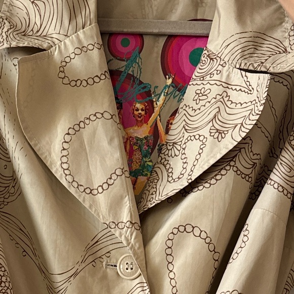 Designer Desigual fall jacket size 42 / Large - Picture 8 of 8